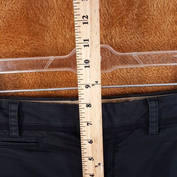 VINCE Womens Pants Size 0 Black Chino Crop Ankle Pockets - Picture 6 of 8